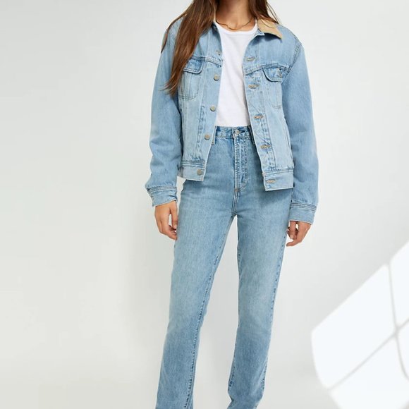 Aritzia Denim Forum Nina High-Rise Cigarette Jeans size 31 - Picture 1 of 7